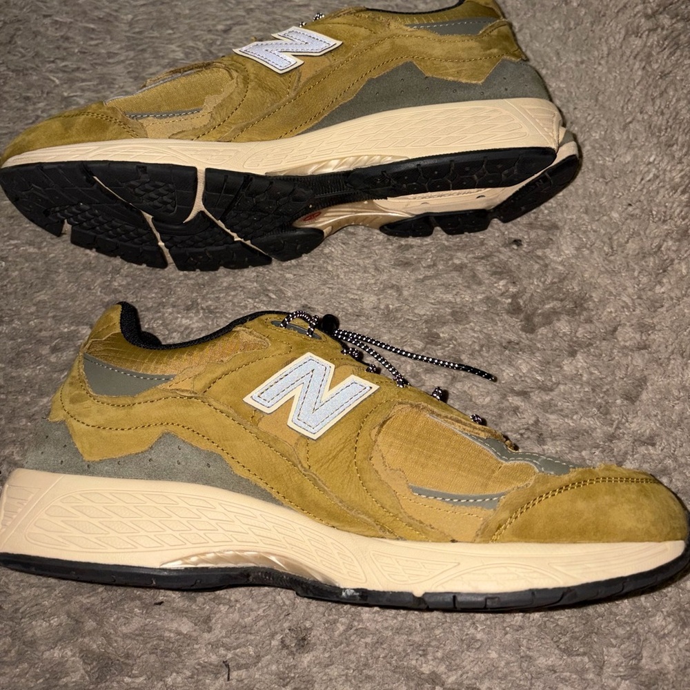Size 11.5- New Balance 2002R Protection Pack High Desert Brown Green M2002RDP - Picture 4 of 9